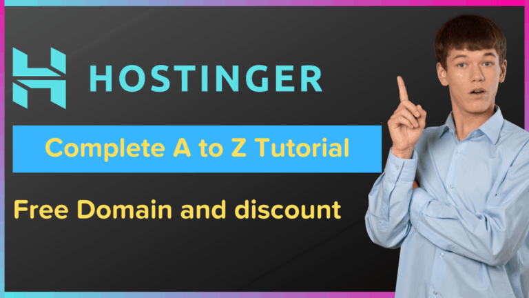 Hostinger Complete Tutorial Best Cheap Shared hosting for WordPress